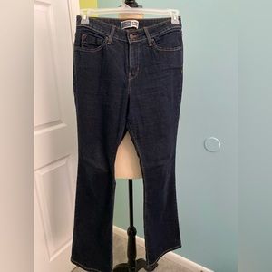 LEVI'S Signature At Waist Bootcut Jeans Misses Size 8 Long